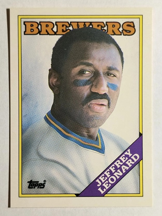 1988 Topps Traded #61T Jeffrey Leonard