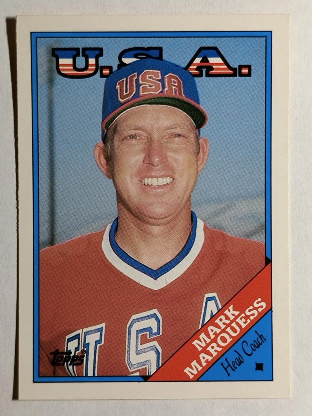 1988 Topps Traded #65T Mark Marquess OLY CO