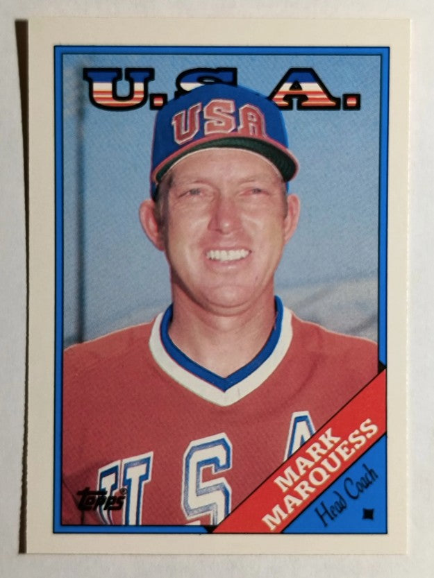 1988 Topps Traded #65T Mark Marquess OLY CO