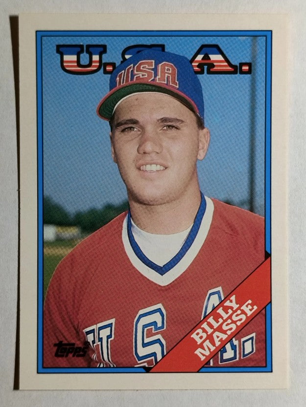 1988 Topps Traded #67T Billy Masse OLY XRC