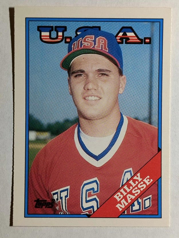 1988 Topps Traded #67T Billy Masse OLY XRC