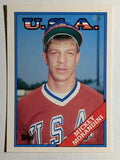 1988 Topps Traded #71T Mickey Morandini OLY XRC