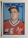 1988 Topps Traded #88T Jim Poole OLY XRC