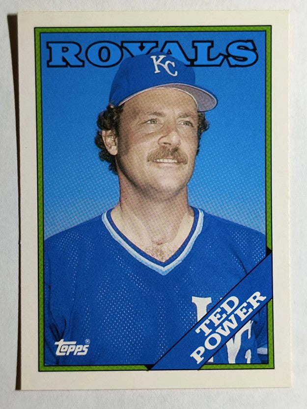 1988 Topps Traded #89T Ted Power