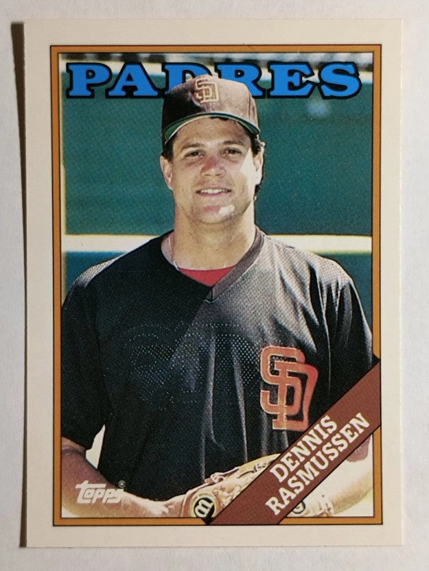 1988 Topps Traded #91T Dennis Rasmussen