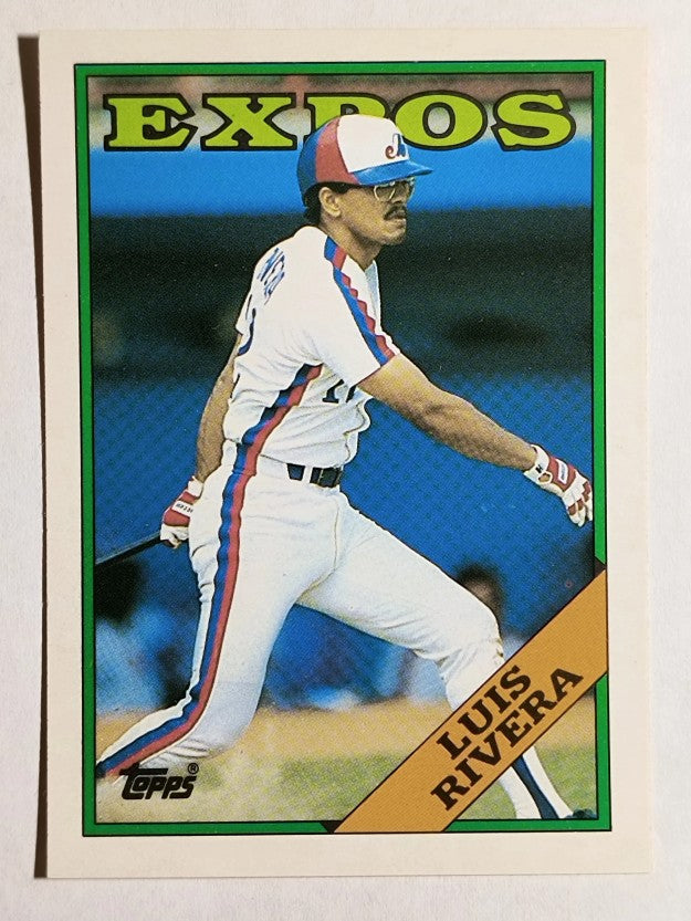1988 Topps Traded #94T Luis Rivera