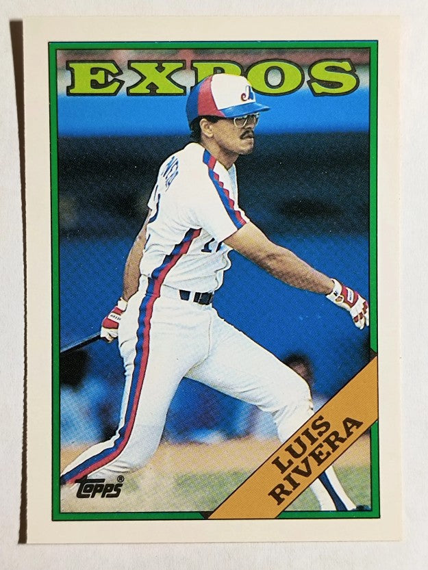 1988 Topps Traded #94T Luis Rivera