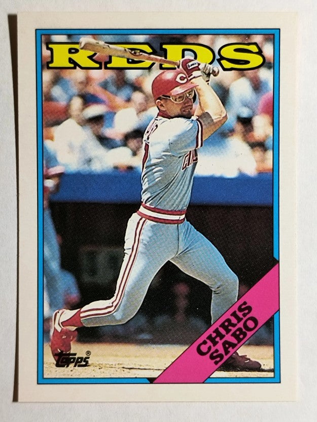 1988 Topps Traded #98T Chris Sabo XRC