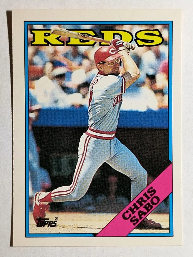 1988 Topps Traded #98T Chris Sabo XRC
