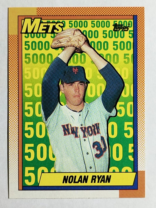 1990 Topps #2 Nolan Ryan Mets