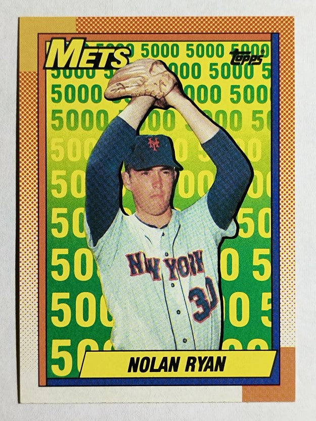 1990 Topps #2 Nolan Ryan Mets