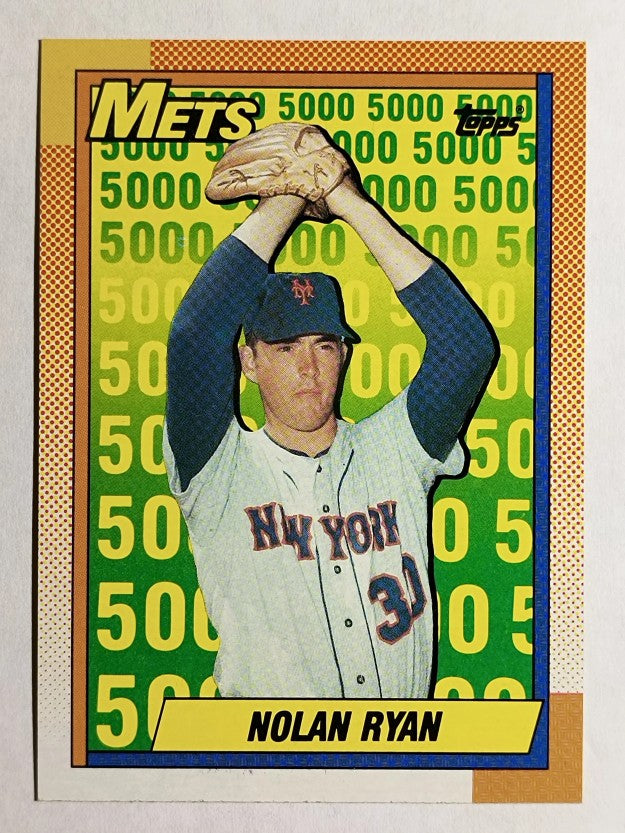1990 Topps #2 Nolan Ryan Mets