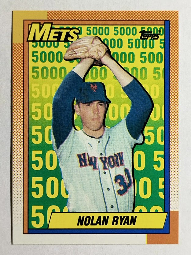 1990 Topps #2 Nolan Ryan Mets