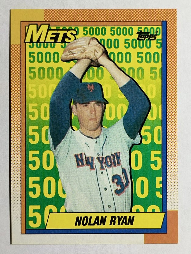 1990 Topps #2 Nolan Ryan Mets