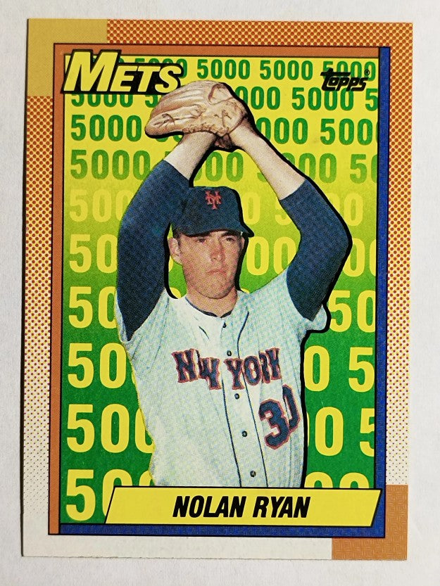 1990 Topps #2 Nolan Ryan Mets