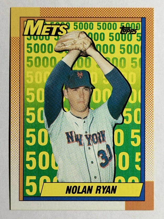 1990 Topps #2 Nolan Ryan Mets