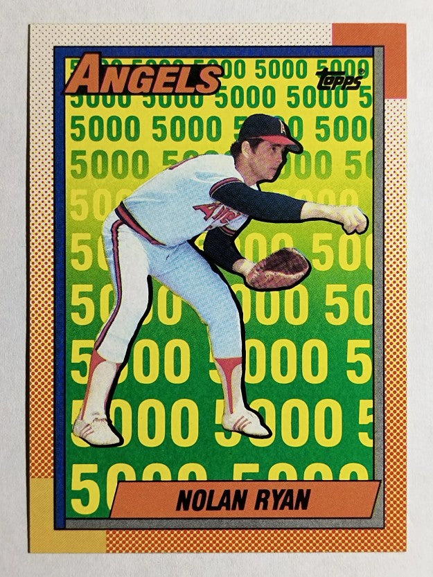 1990 Topps #3 Nolan Ryan Angels