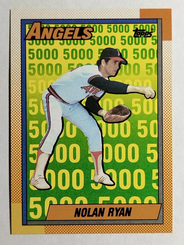 1990 Topps #3 Nolan Ryan Angels
