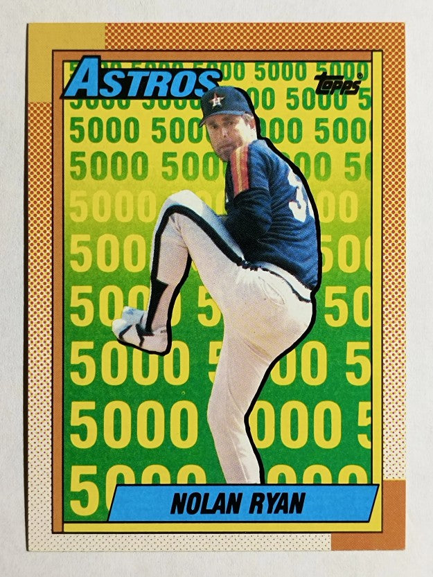1990 Topps #4 Nolan Ryan Astros