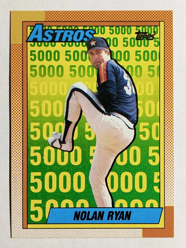 1990 Topps #4 Nolan Ryan Astros