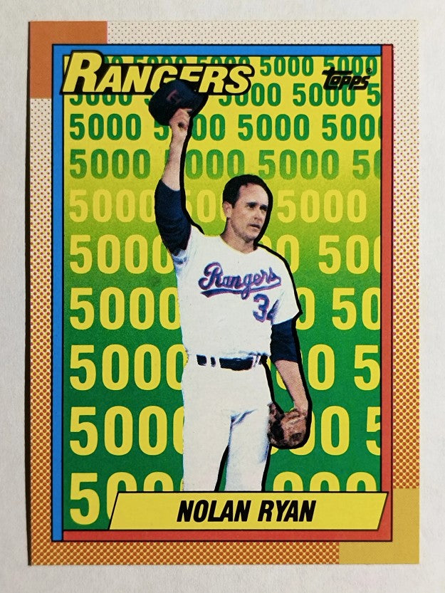 1990 Topps #5 Nolan Ryan Rangers
