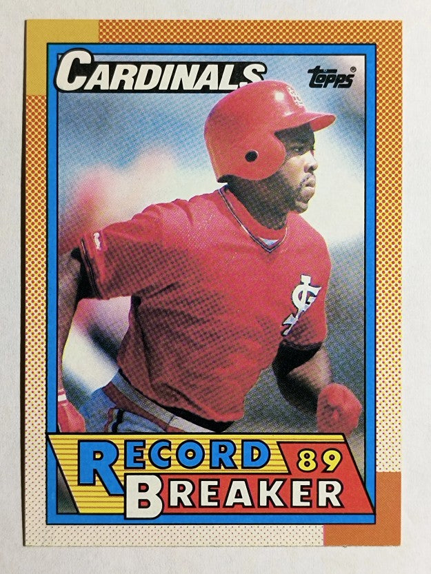 1990 Topps #6 Vince Coleman RB