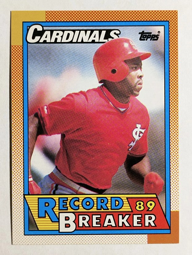 1990 Topps #6 Vince Coleman RB