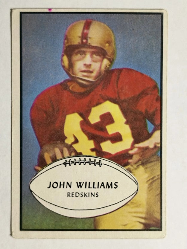 1953 Bowman #87 John Williams SP RC (VGEX)