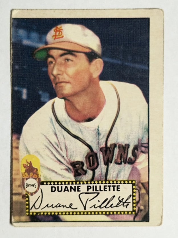 1952 Topps #82 Duane Pillette (VG)