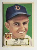1952 Topps #86 Ted Gray (VG)
