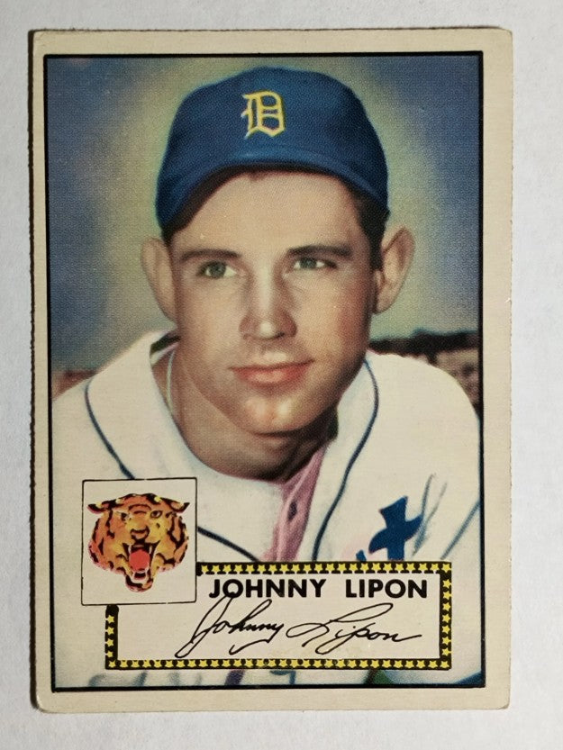 1952 Topps #89 Johnny Lipon (VGEX)