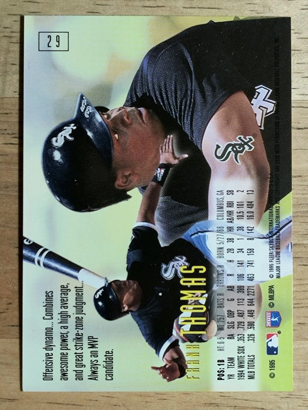 1995 Emotion #29 Frank Thomas