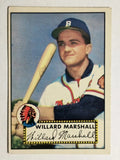 1952 Topps #96 Willard Marshall (VGEX)