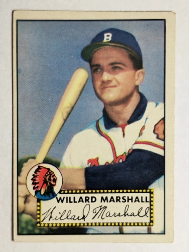 1952 Topps #96 Willard Marshall (VGEX)