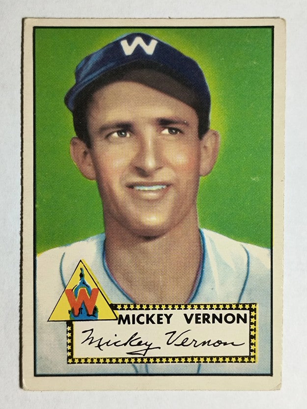 1952 Topps #106 Mickey Vernon (VGEX)