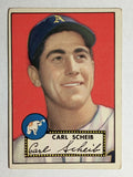 1952 Topps #116 Carl Scheib (VG)