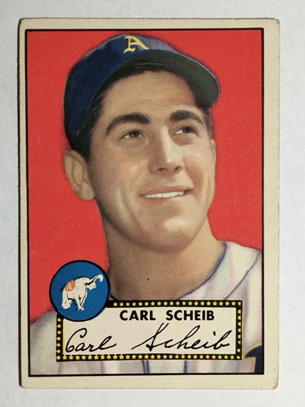 1952 Topps #116 Carl Scheib (VG)