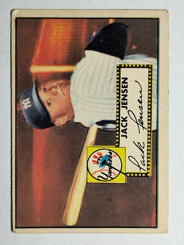 1952 Topps #122 Jackie Jensen (VG)