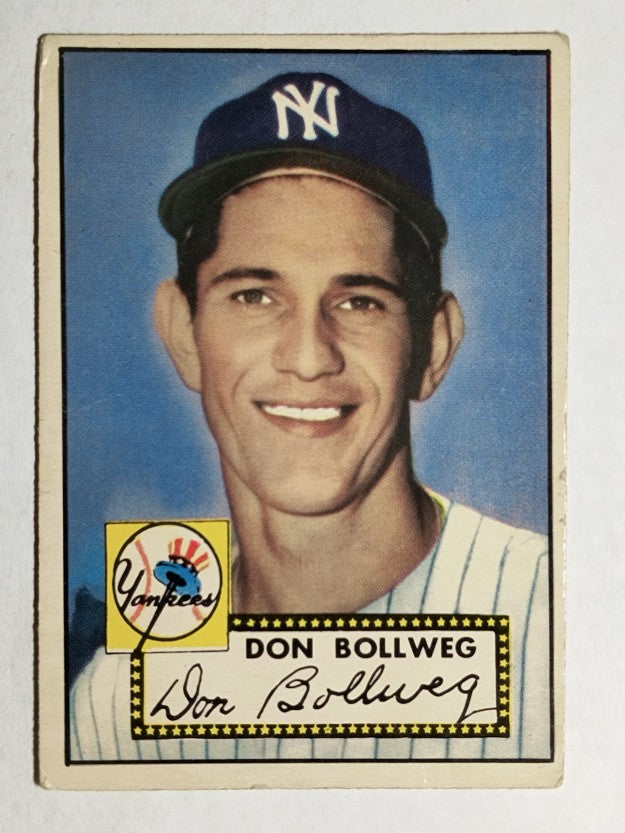 1952 Topps #128 Don Bollweg RC (VG)
