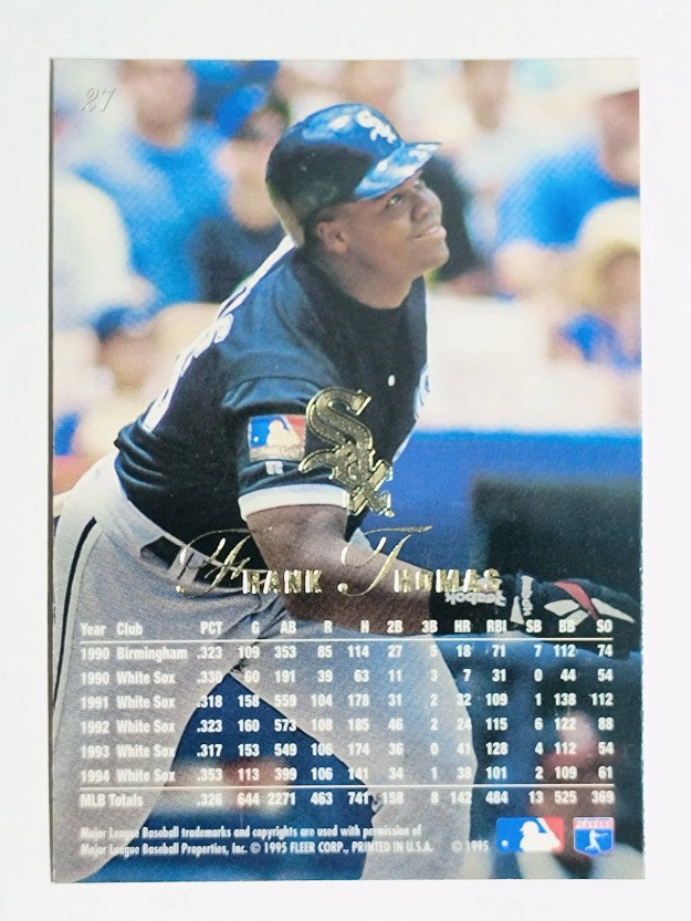 1995 Flair #27 Frank Thomas