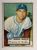1952 Topps #131 Morrie Martin RC (VG)