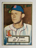 1952 Topps #152 Al Evans (VG)