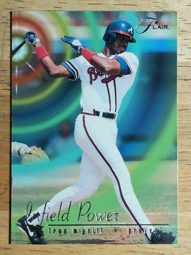 1995 Flair Infield Power #5 Fred McGriff