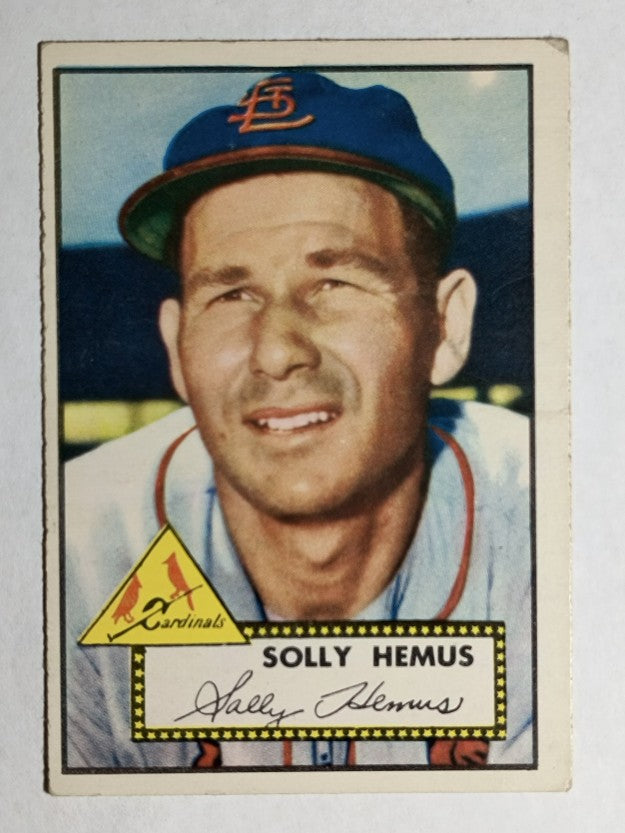 1952 Topps #196 Solly Hemus RC (VG)
