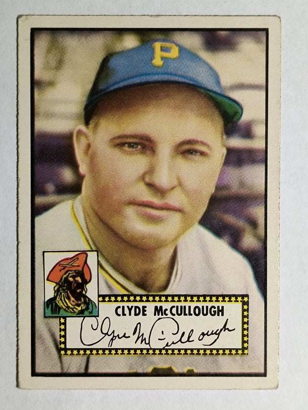 1952 Topps #218 Clyde McCullough (VGEX)