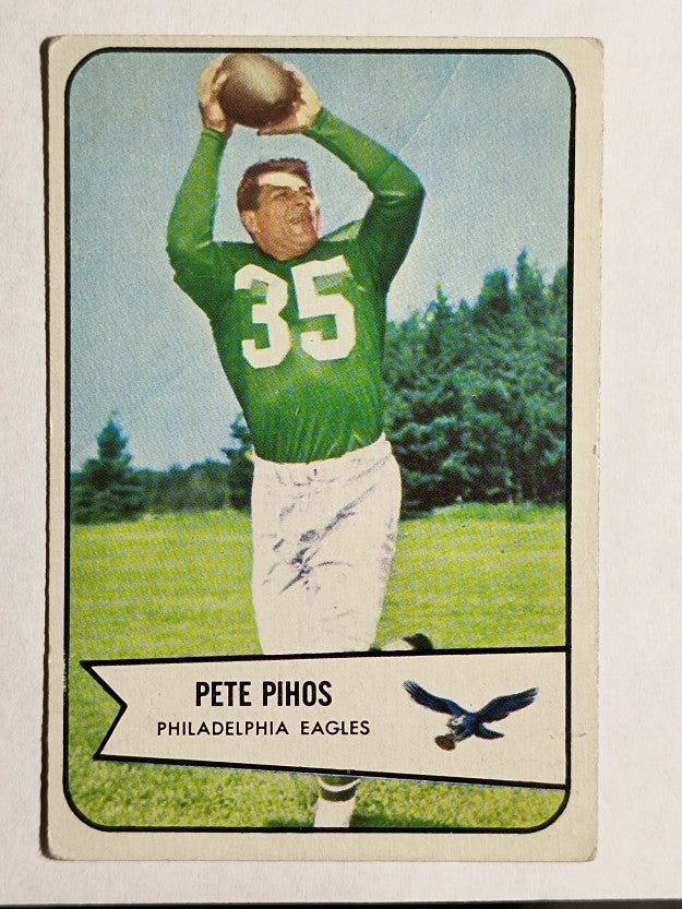 1954 Bowman #9 Pete Pihos (VG)