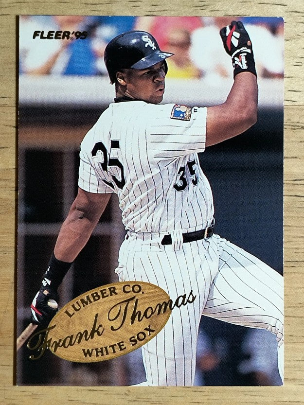 1995 Fleer Lumber Company #9 Frank Thomas