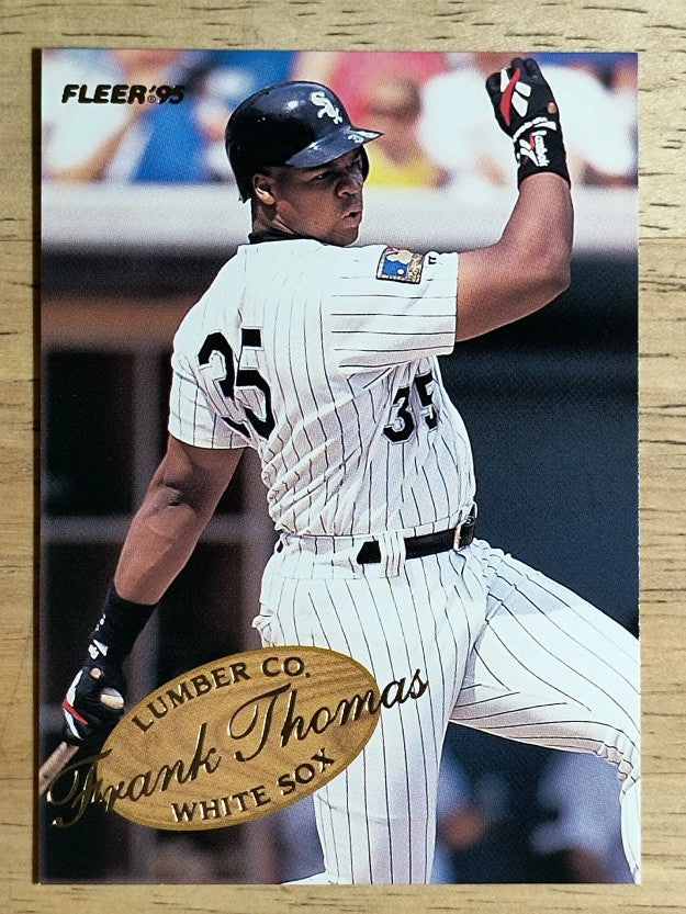 1995 Fleer Lumber Company #9 Frank Thomas