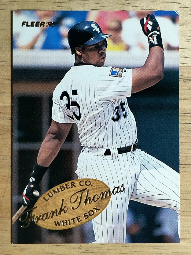 1995 Fleer Lumber Company #9 Frank Thomas