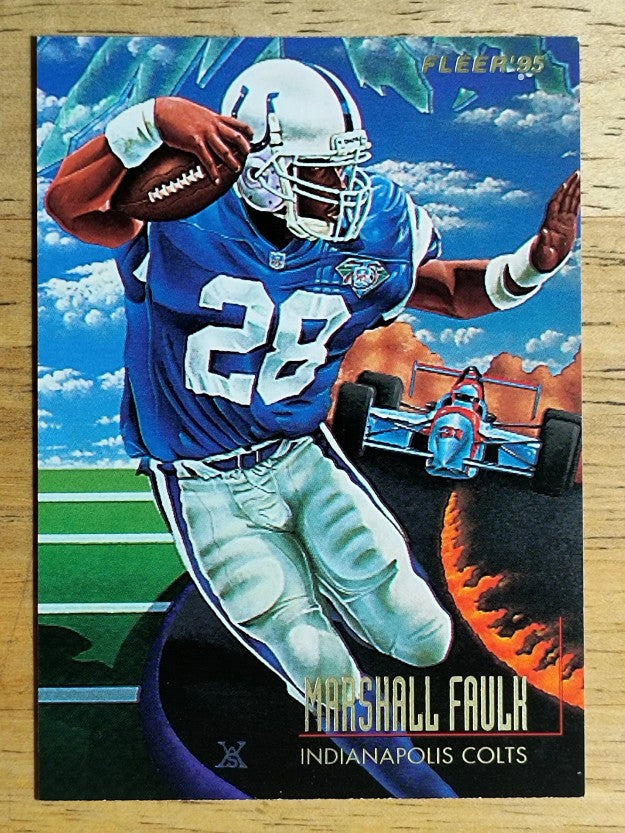 1995 Fleer Pro-Vision #5 Marshall Faulk